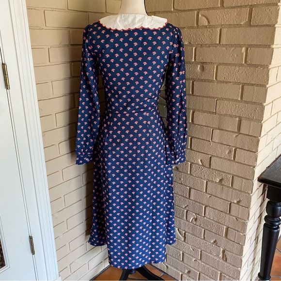 Timeless London Retro Mushroom Shirtwaist Tradcore Rockabilly Dress Embroidery 4 - Picture 5 of 11